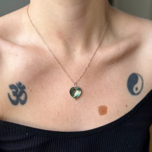 Collier | Cœur Nacre Abalone