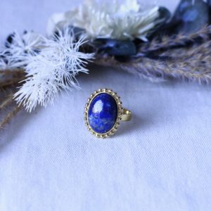 Bague lapis lazuli