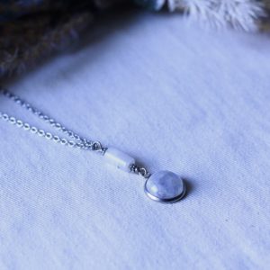 Collier pierre de lune